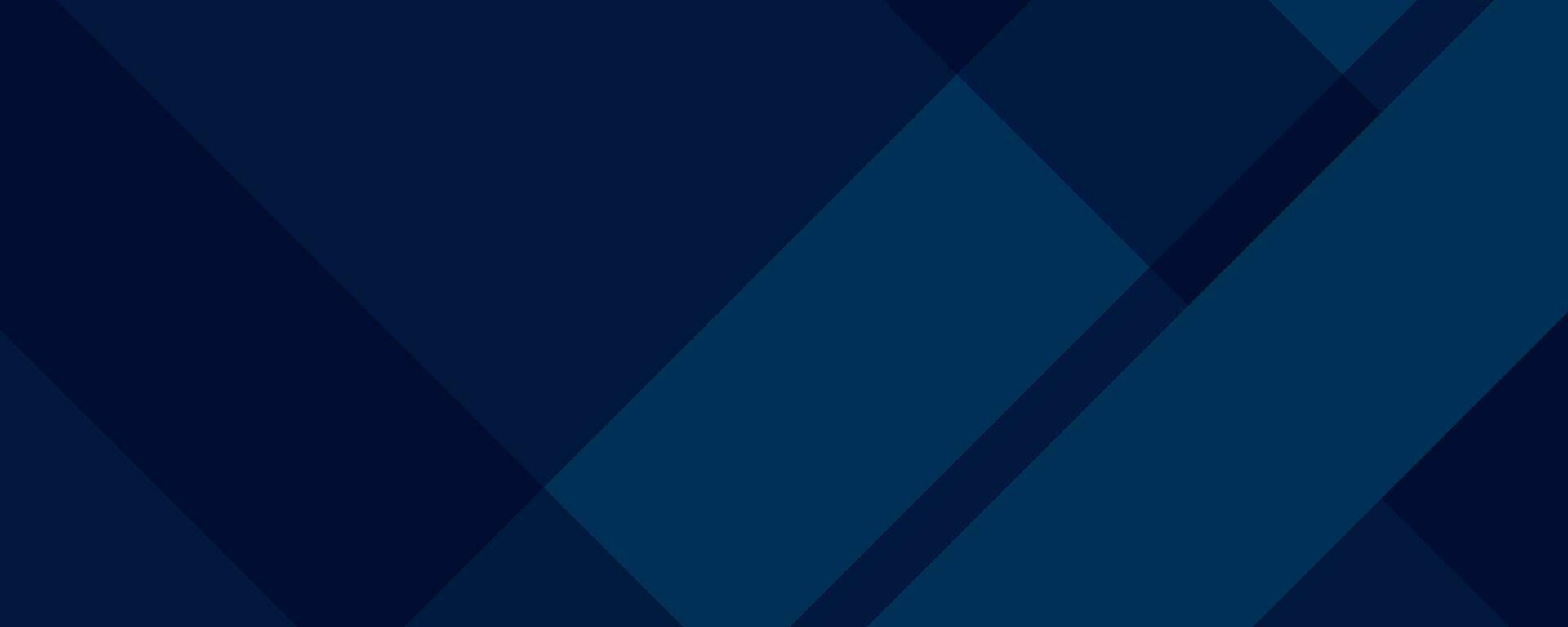 Dark blue banner background composition with diagonal lines. Multipurpose business background vector