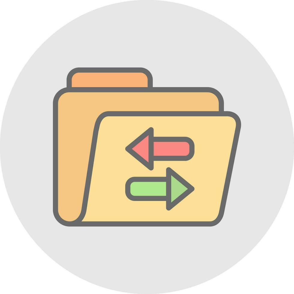 Exchange Vector Icon Design