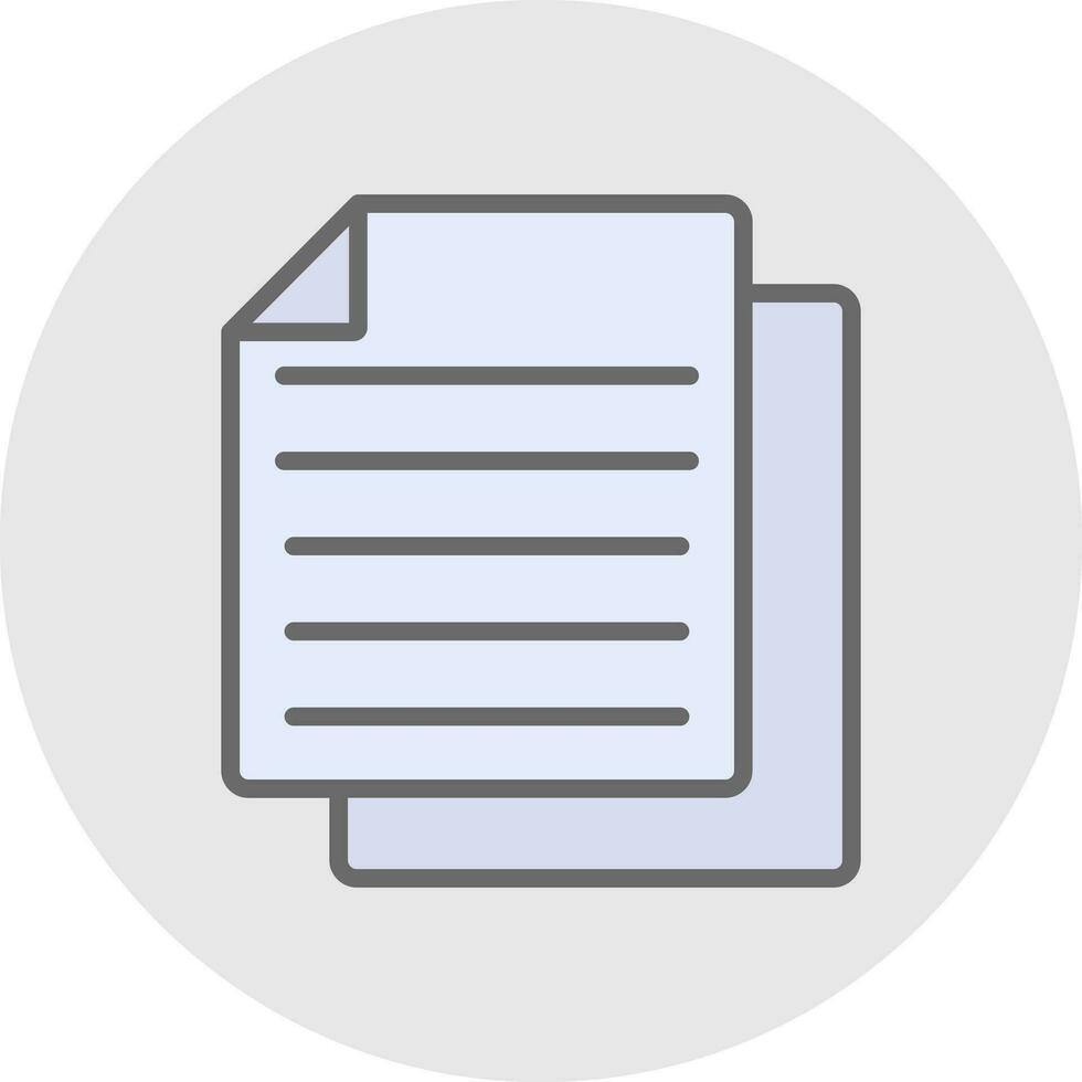 Copy Vector Icon Design