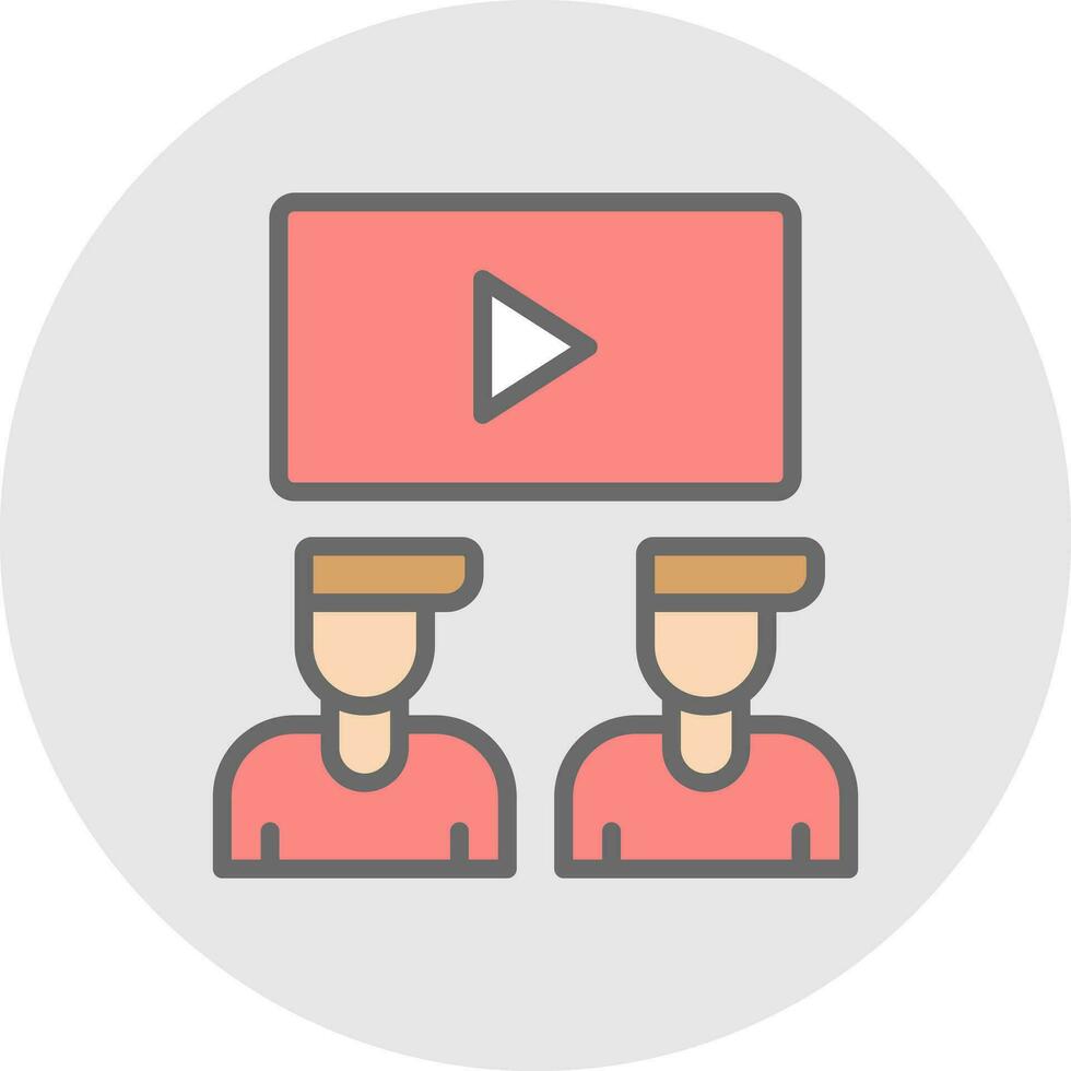 Audience Vector Icon Design