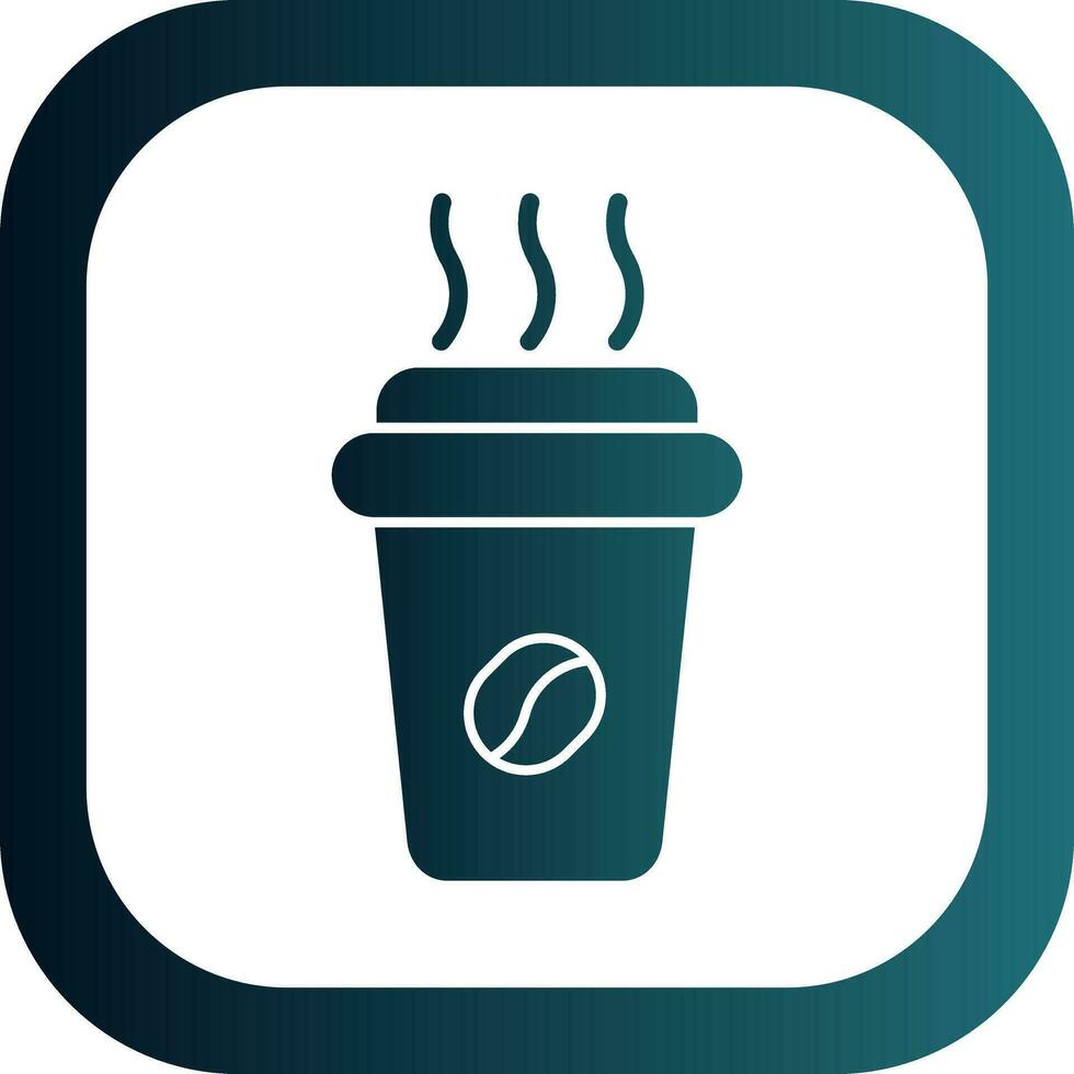 Coffee Cup Vector Icon Design