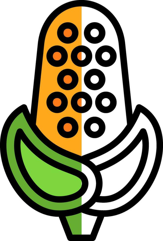 Corn Vector Icon Design