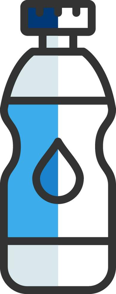 diseño de icono de vector de botella de agua