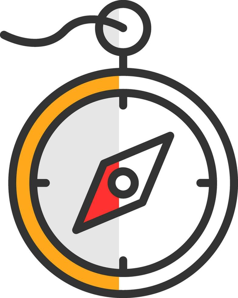 Compass Vector Icon Design