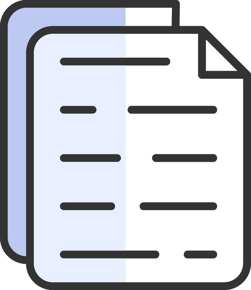 Documents Vector Icon Design