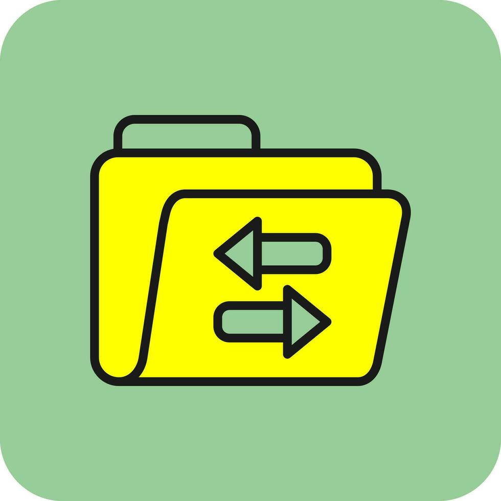 Exchange Vector Icon Design