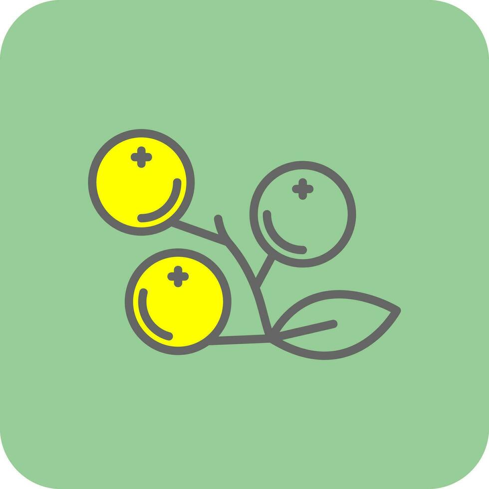Berries Vector Icon Design