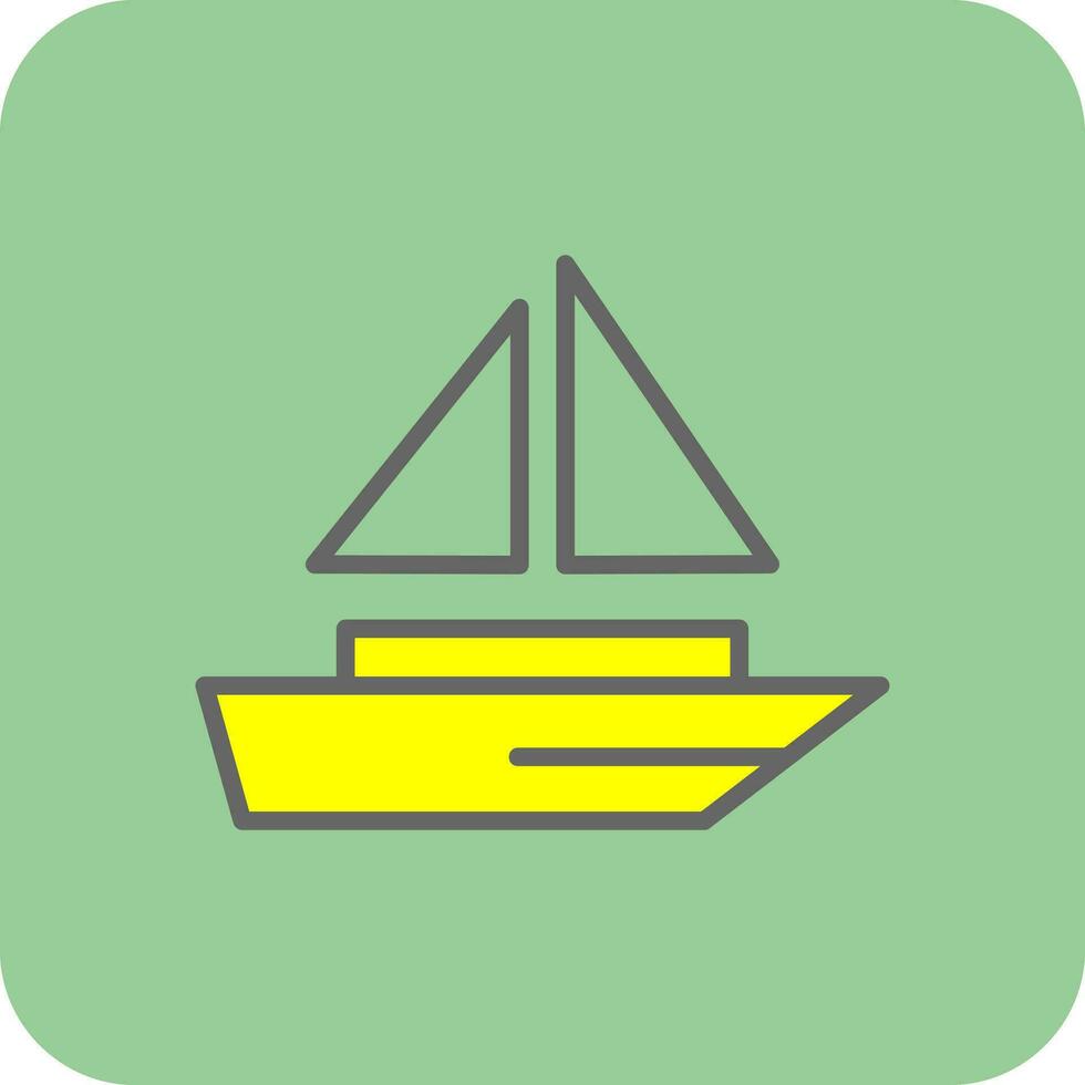 Sailing Vector Icon Design