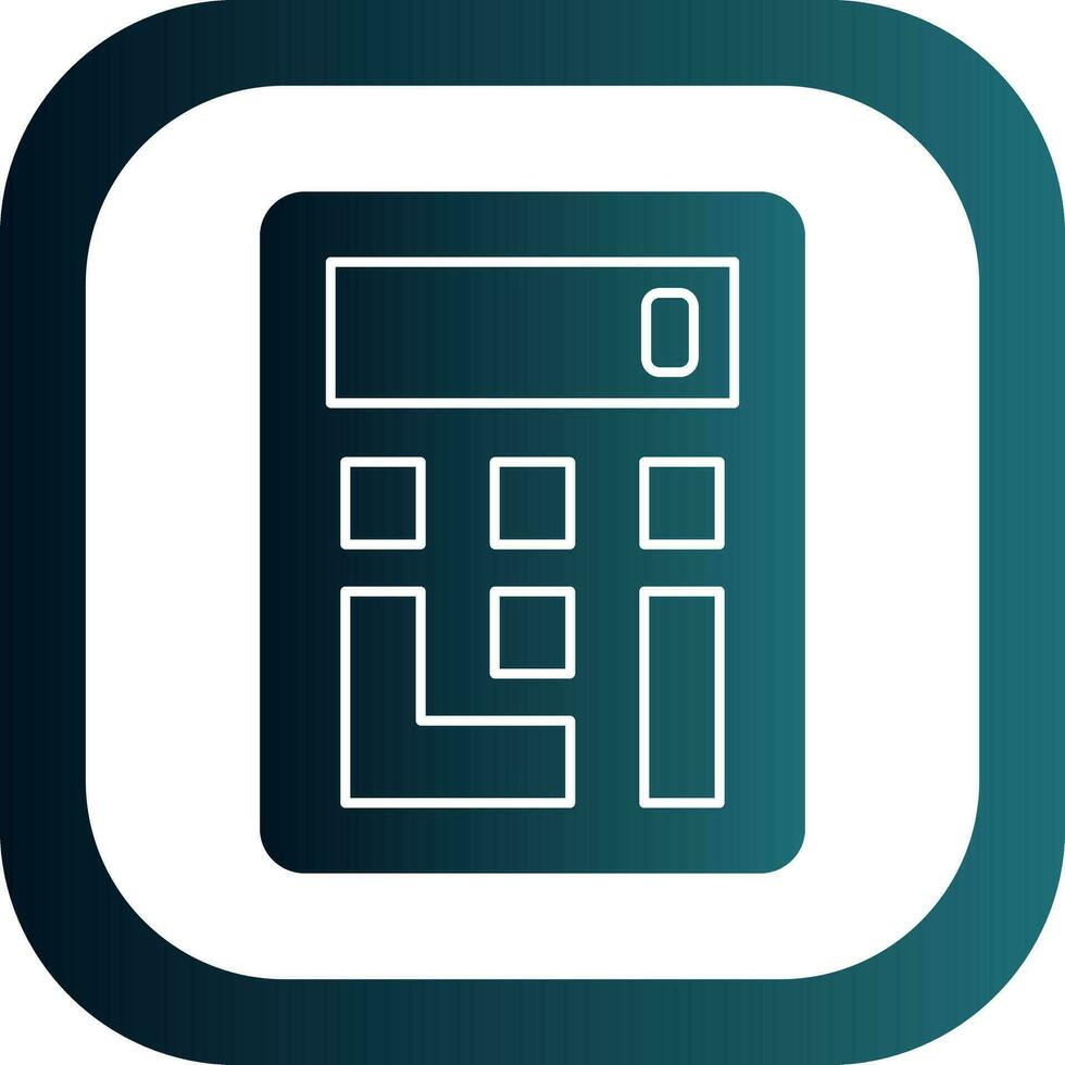 diseño de icono de vector de calculadora