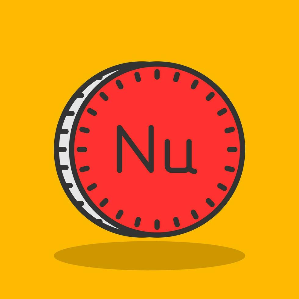 Ngultrum Vector Icon Design