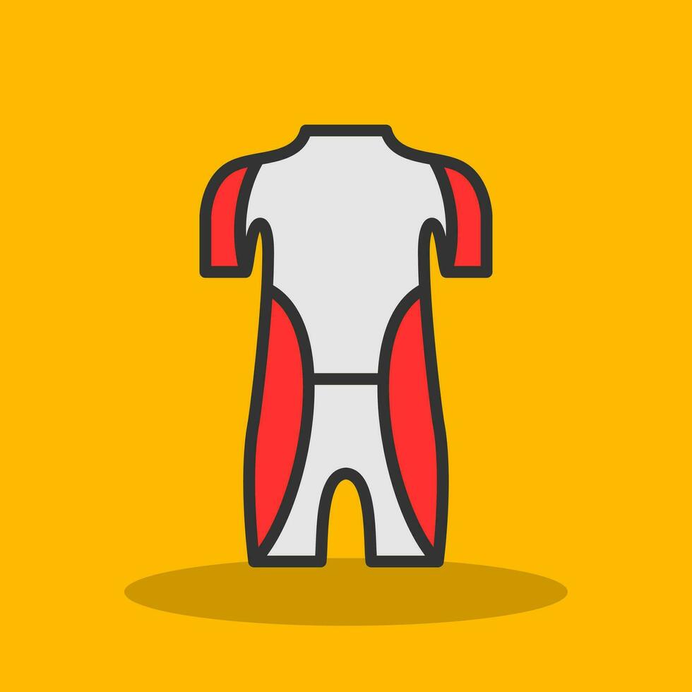 Wet Suit Vector Icon Design