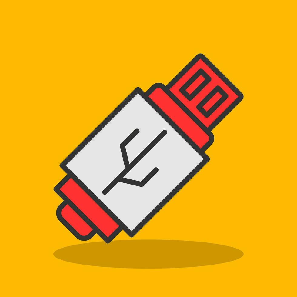 diseño de icono de vector usb