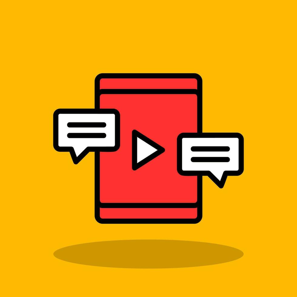 Comment Vector Icon Design