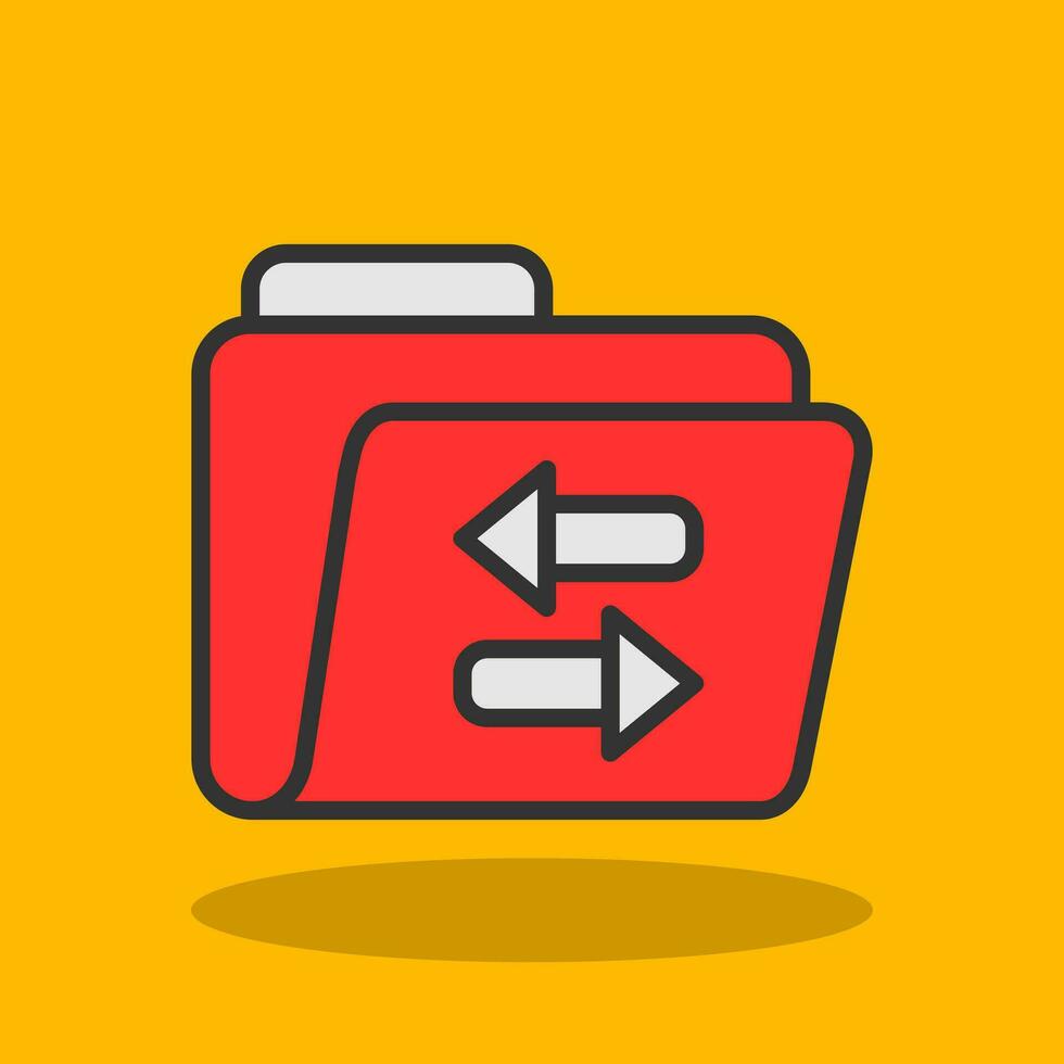 Exchange Vector Icon Design