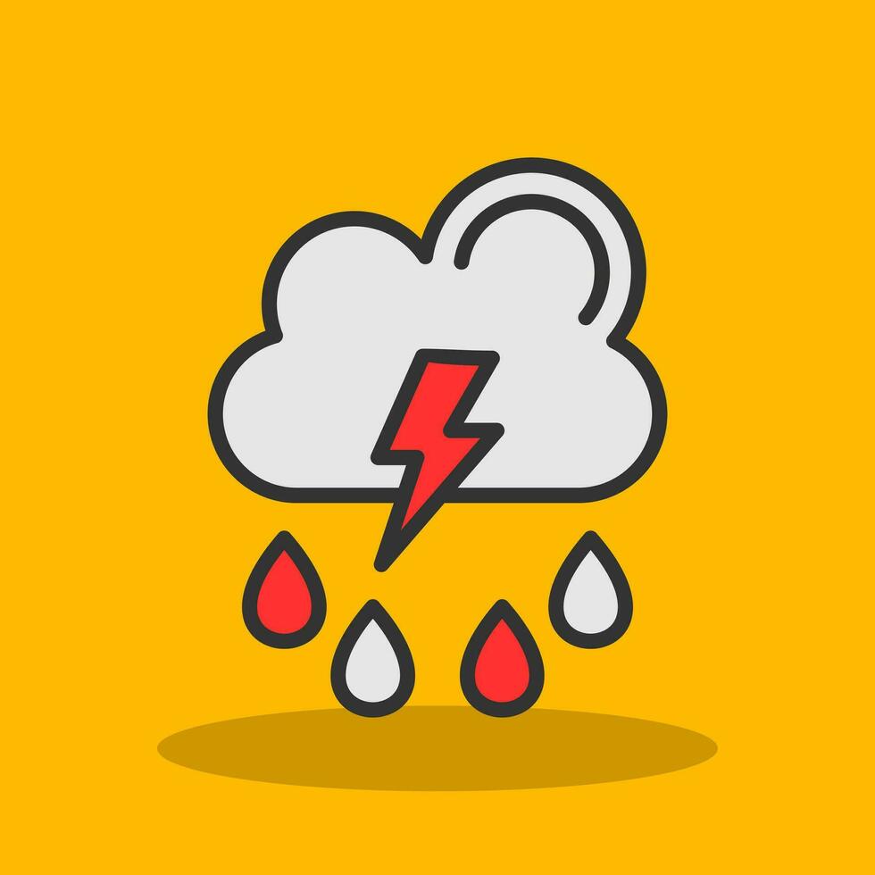 Storm Vector Icon Design