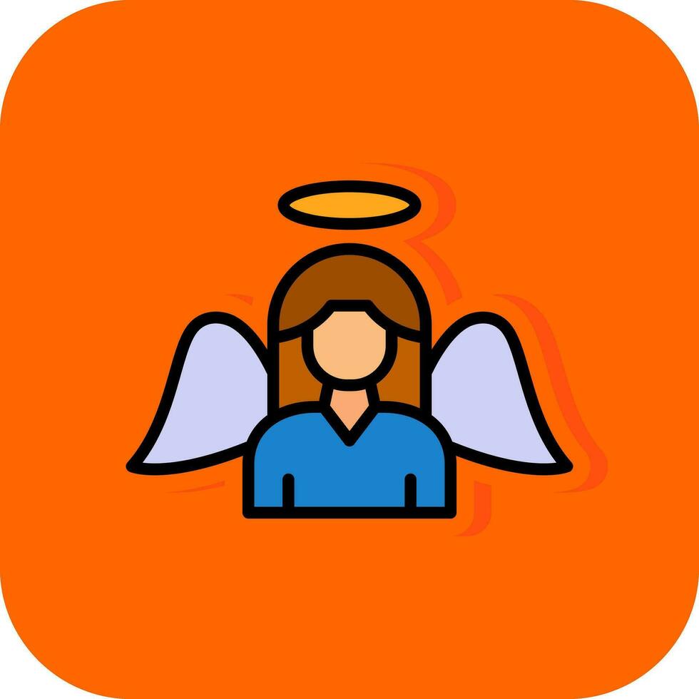 ángel vector icono diseño