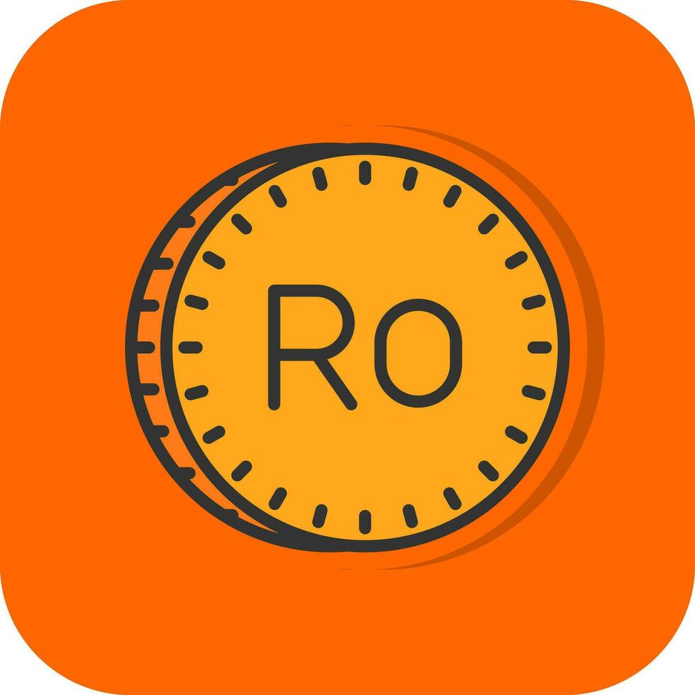 Omani rial Vector Icon Design