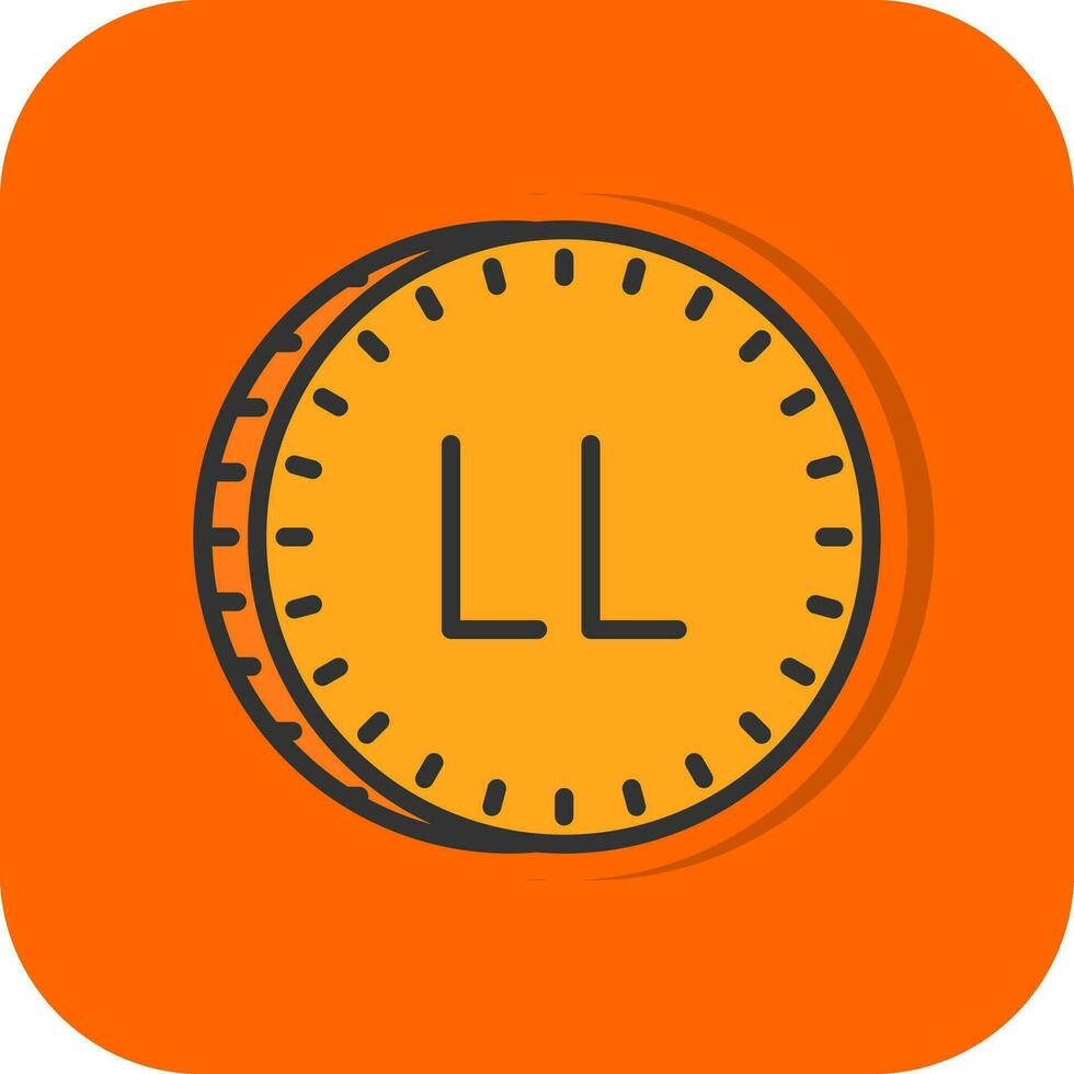 Lebanese pound Vector Icon Design