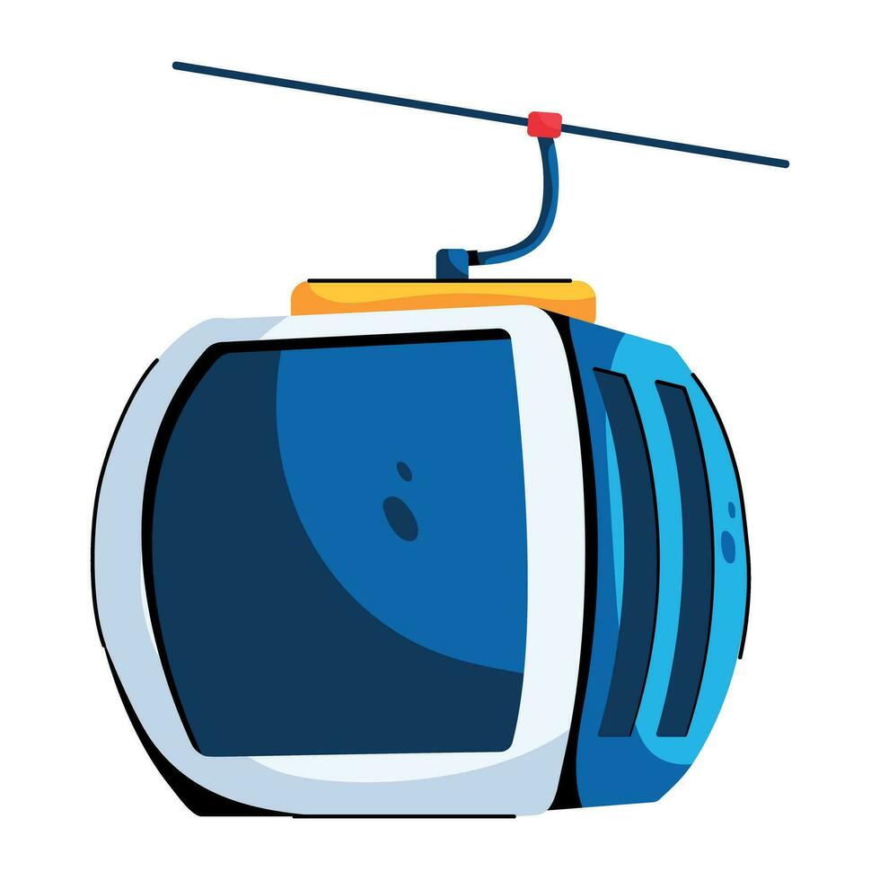 Trendy Chairlift Concepts vector
