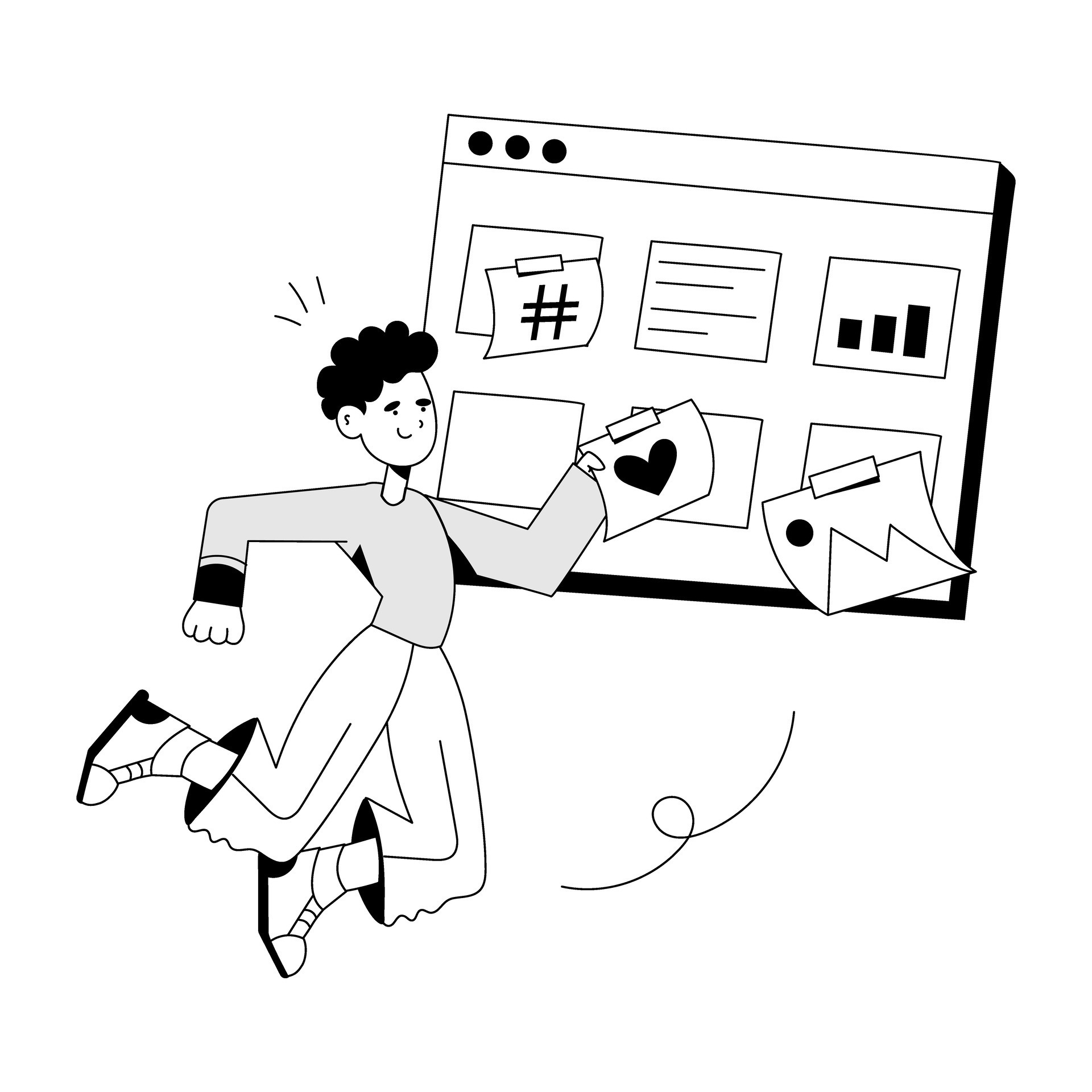 trendy-content-scheduling-29468502-vector-art-at-vecteezy