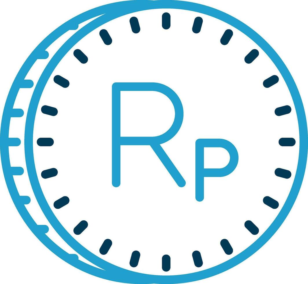 Indonesian Rupiah Vector Icon Design