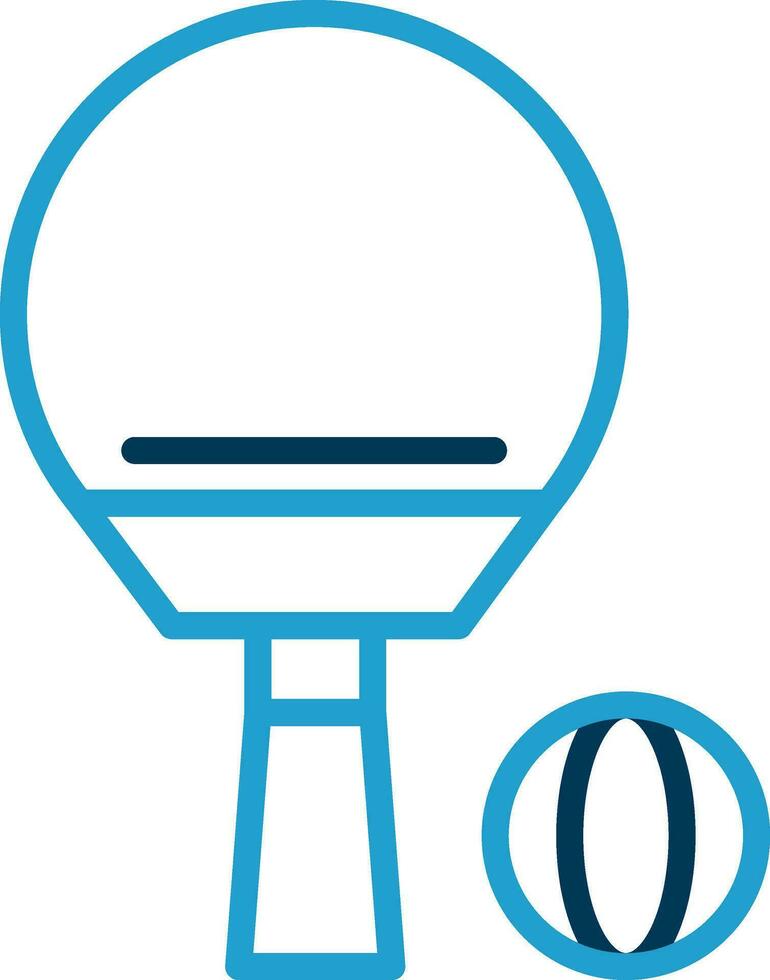 Ping Pong Vector Icon Design