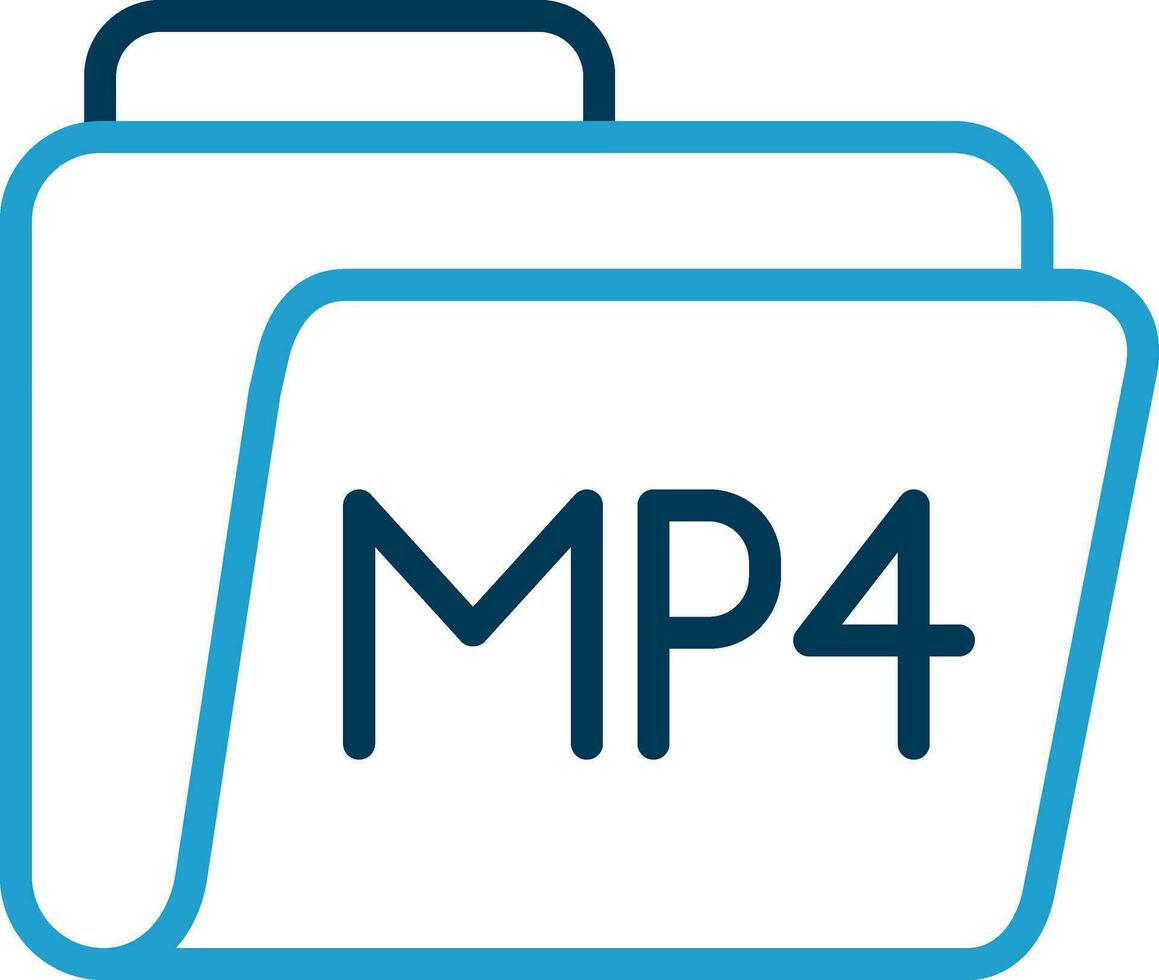 Mp4 Vector Icon Design