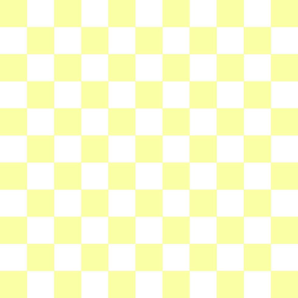 Checkered seamless yellow and white pattern background use for background design, print, social networks, packaging, textile, web, cover, banner and etc. vector