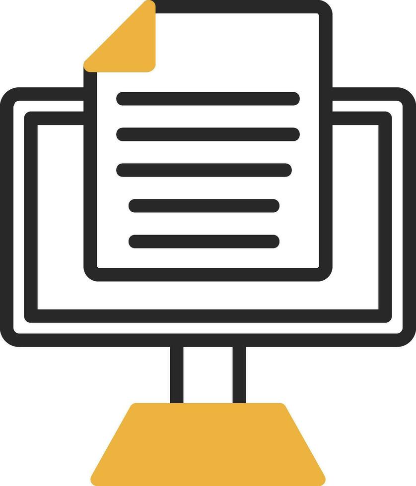 Blog Vector Icon Design