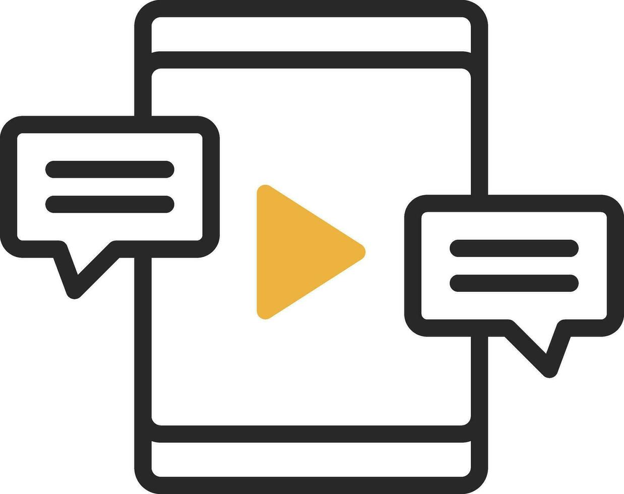 Comment Vector Icon Design