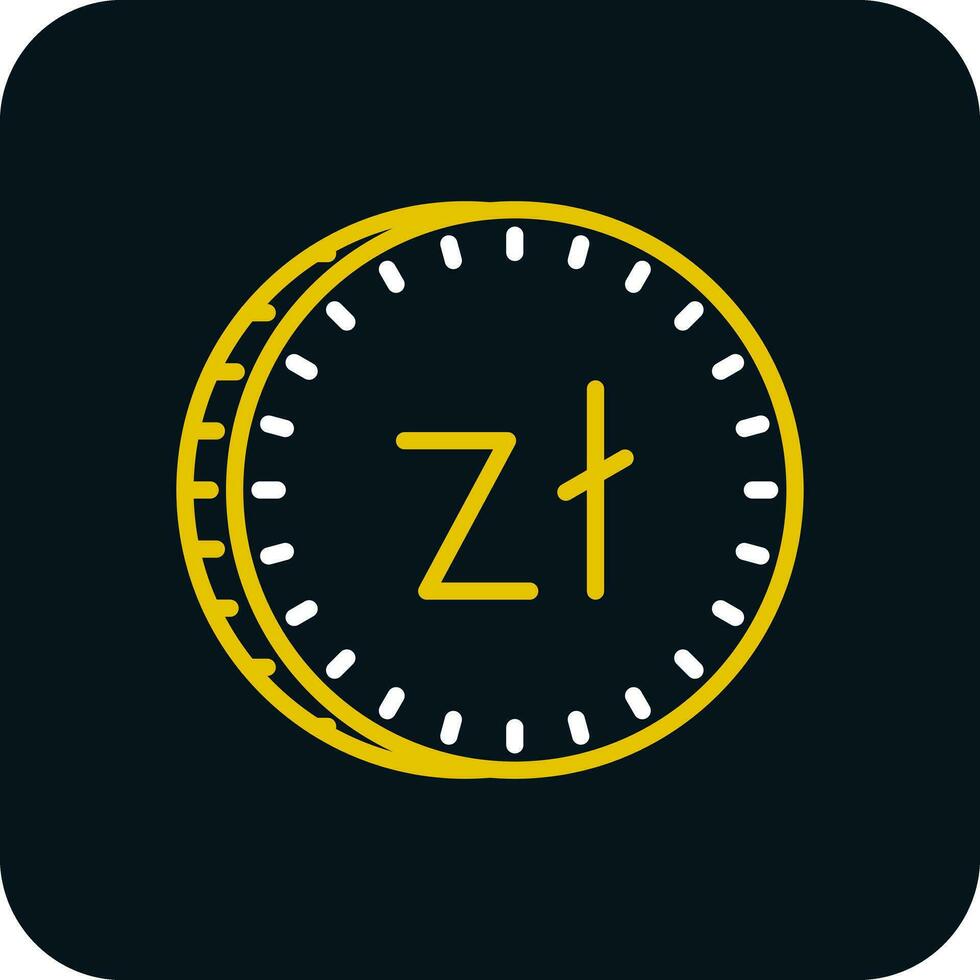 Zloty Vector Icon Design