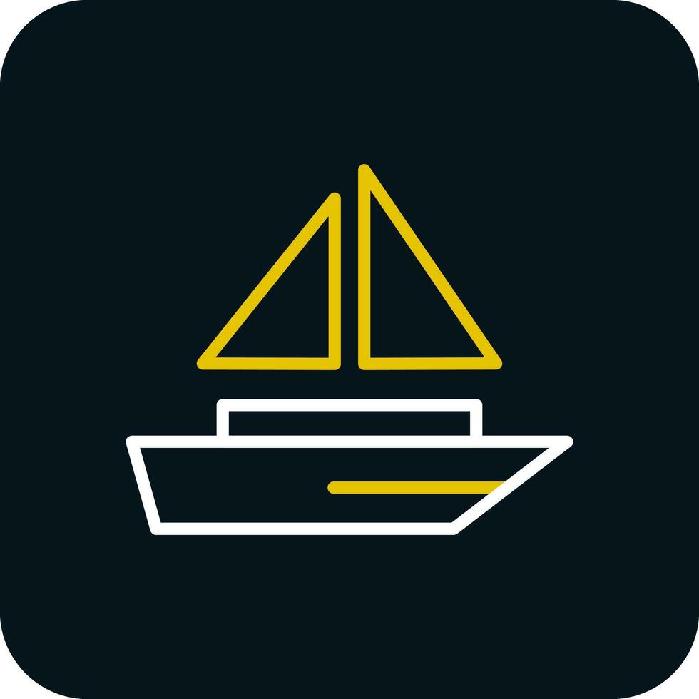 Sailing Vector Icon Design