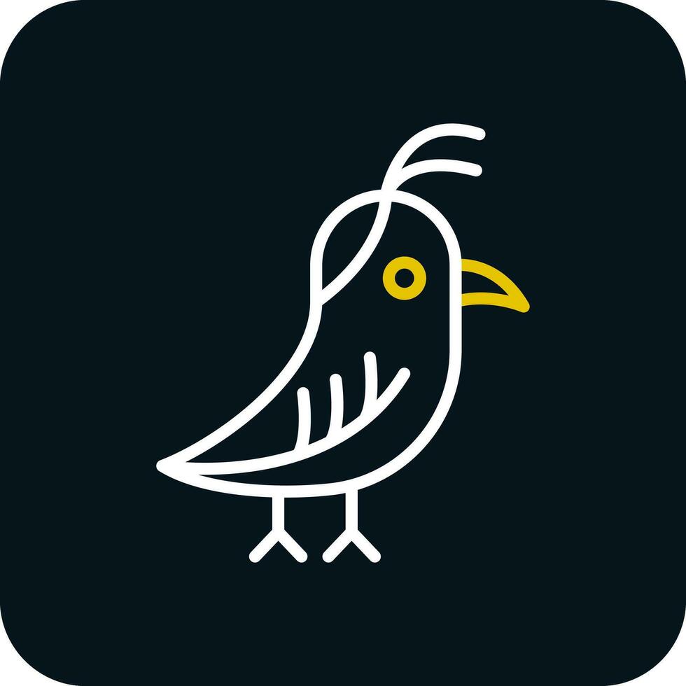 diseño de icono de vector de pájaro
