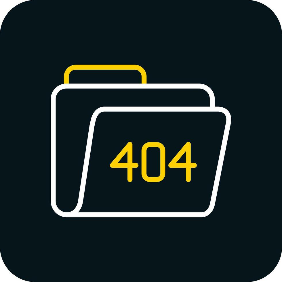 404 Error Vector Icon Design