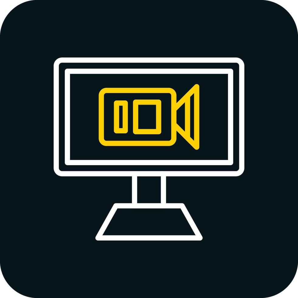 Video Vector Icon Design