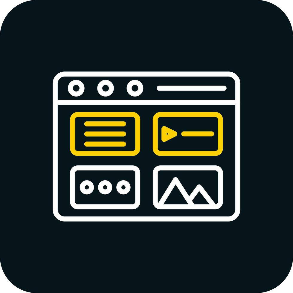 Content Marketing Vector Icon Design