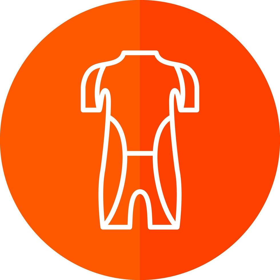 mojado traje vector icono diseño