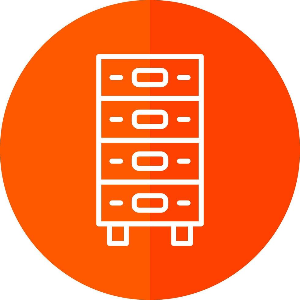 Drawer Vector Icon Design