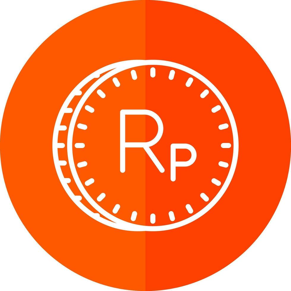 Indonesian Rupiah Vector Icon Design