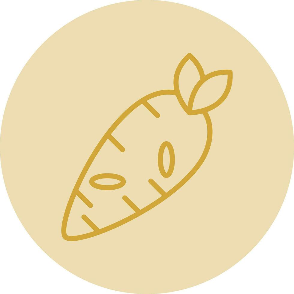 Carrot Vector Icon Design