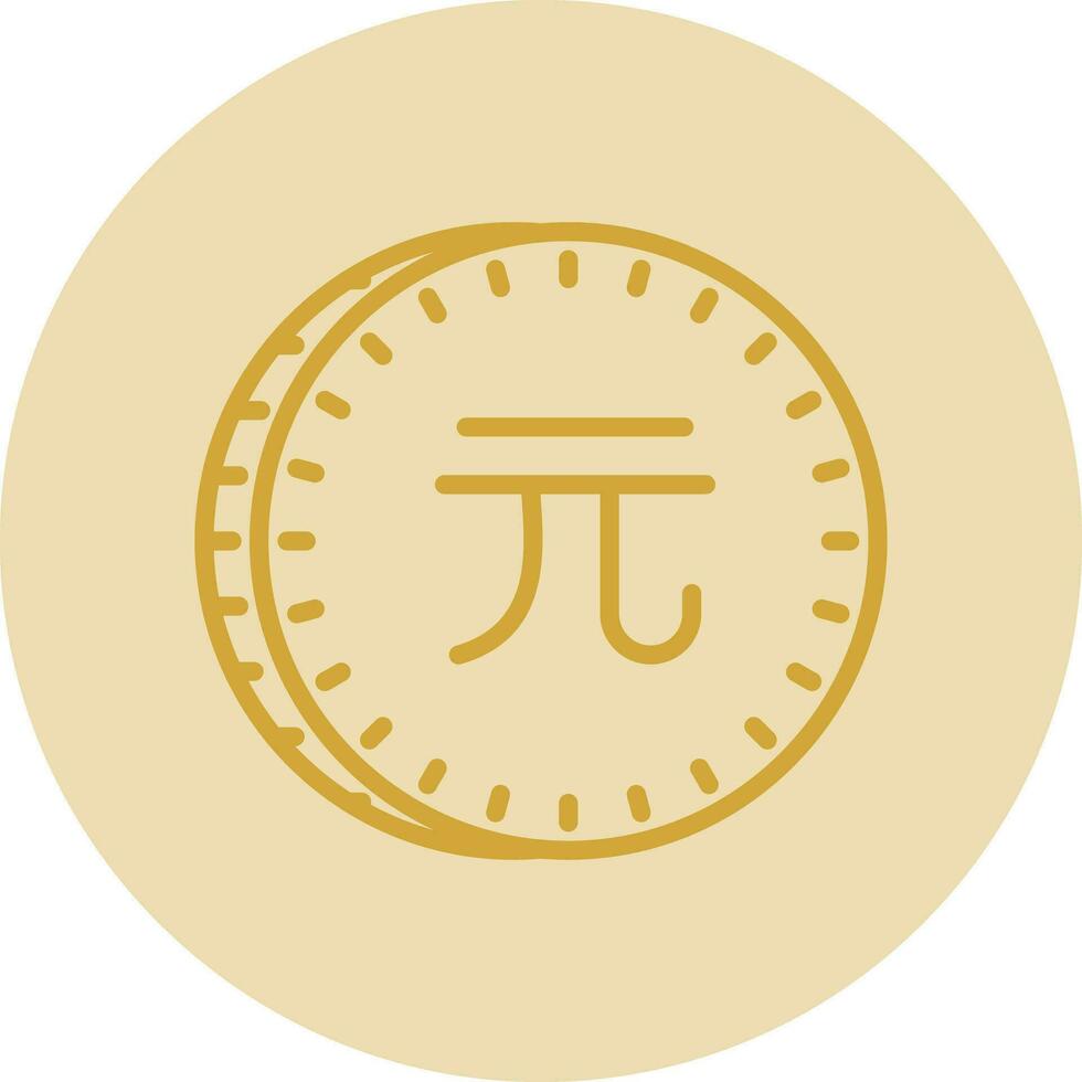 Renminbi Vector Icon Design