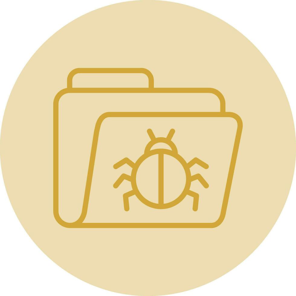 Bug Vector Icon Design