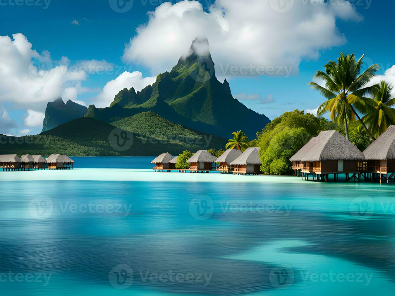 beautiful view of nature scenery photo