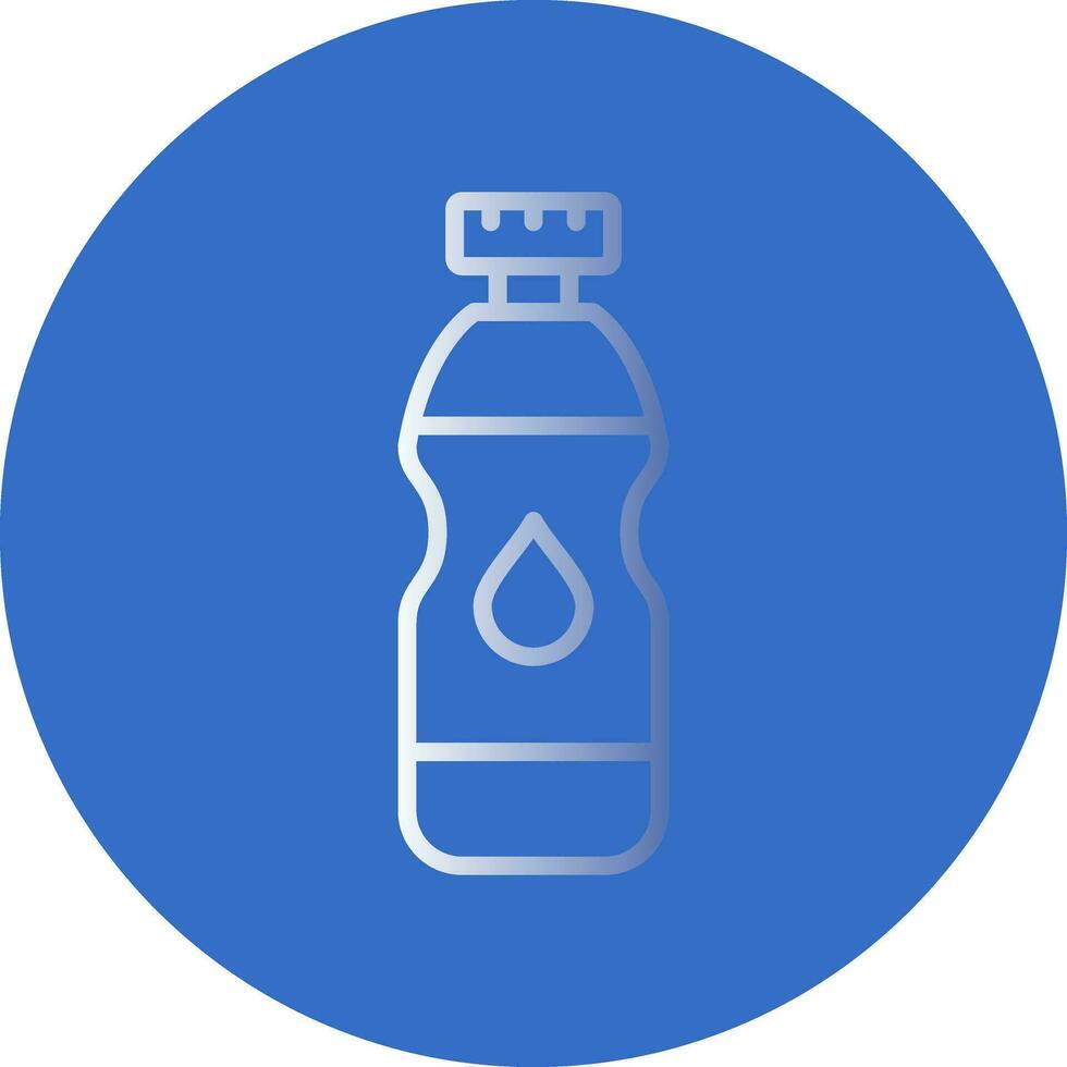 Water Bottle Vector Icon Design