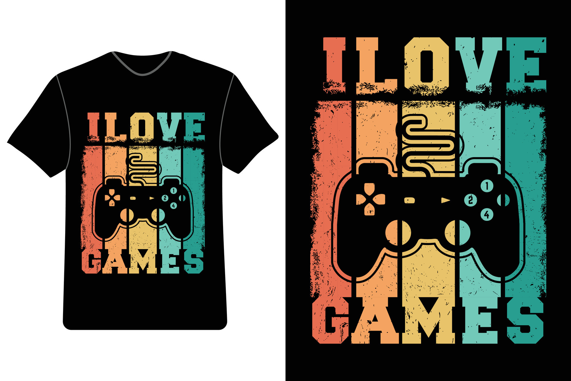 I Love Game, Game t-shirt design, gaming t shirts, Retro gaming shirts ...