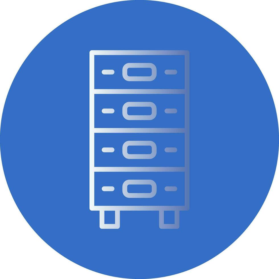 Drawer Vector Icon Design