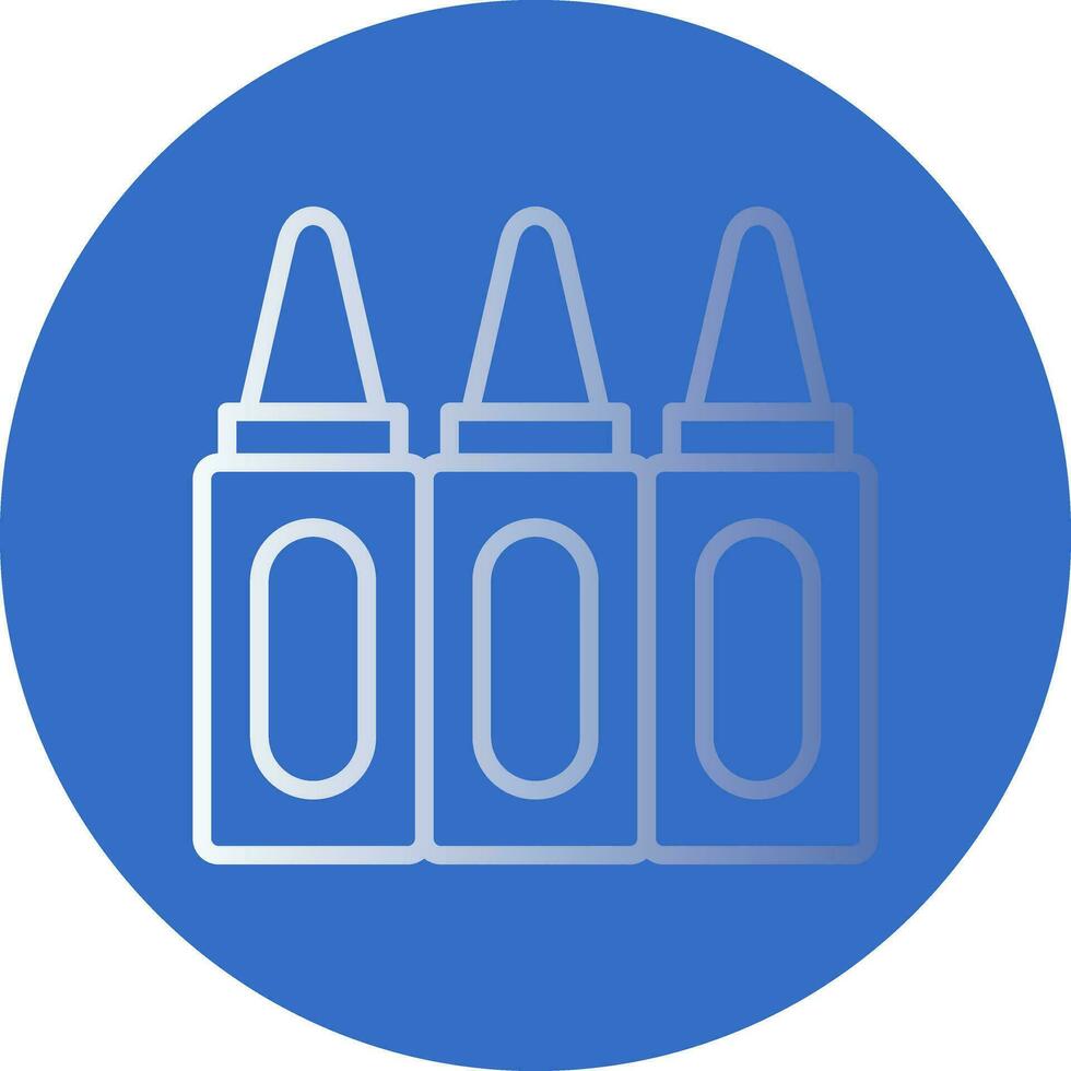 Crayon Vector Icon Design