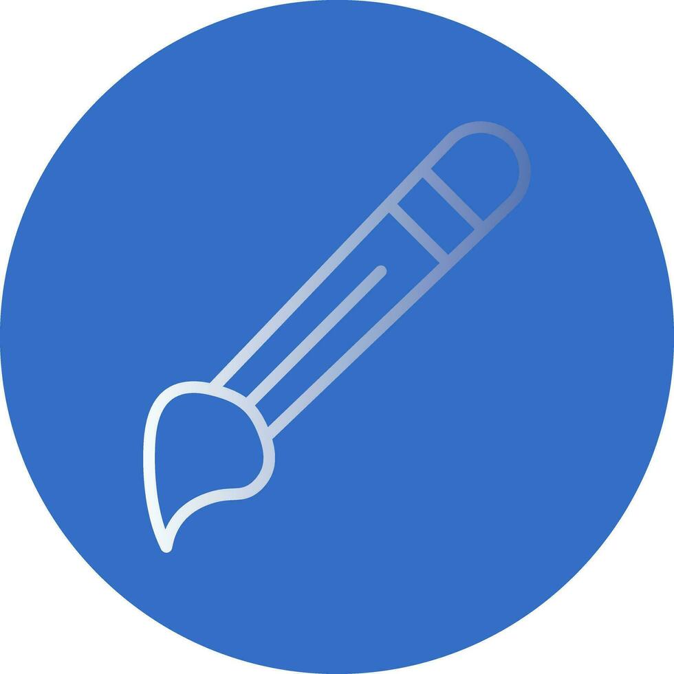 Paint Brush Vector Icon Design