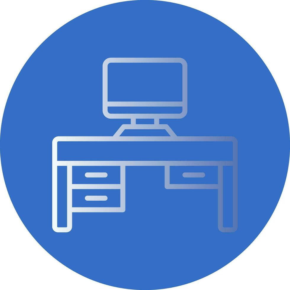 Work Space Vector Icon Design