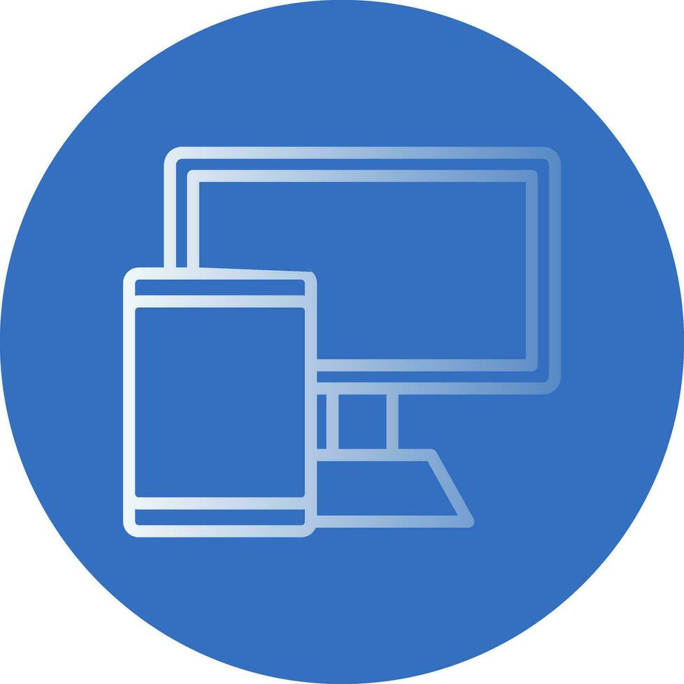 Computer Vector Icon Design